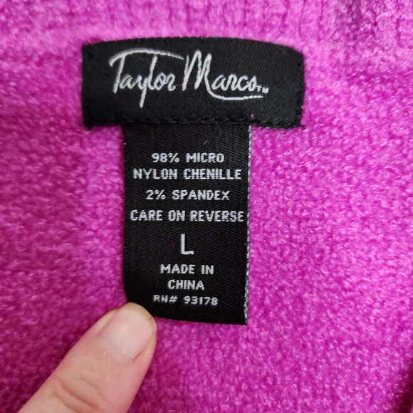 Taylor Marcs Pink 3/4 Sleeve Sweater - Picture 4 of 5
